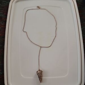 Vintage Gold Pendant Necklace
